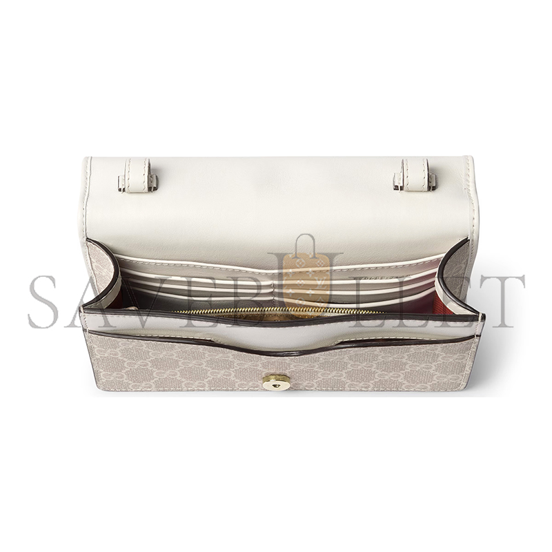 GUCCI GG EMBLEM SUPER MINI SHOULDER BAG 820688 (20*12.5*5cm)